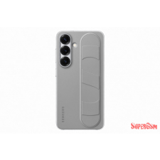 Samsung Galaxy S25 Stand Grip tok, Szürke tok és táska