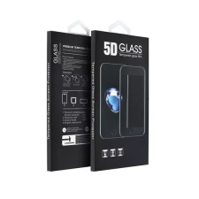  Samsung Galaxy S25 Ultra 5D Full Glue tempered glass kijelzővédő üvegfólia, fekete mobiltelefon kellék