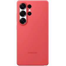 Samsung Galaxy S25 Ultra Silicone Cover, gyári szilikon tok, piros tok és táska