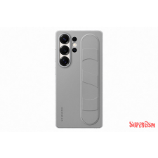 Samsung Galaxy S25 Ultra Stand Grip tok, Szürke tok és táska