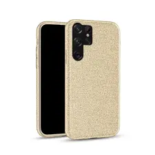  Samsung Galaxy S25 Ultra telefontok - Arany Shiny tok tok és táska