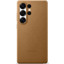 Samsung Galaxy S25 Ultra vegán gyári bőrtok, arany tok és táska