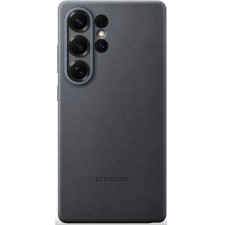 Samsung Galaxy S25 Ultra vegán gyári bőrtok, fekete tok és táska