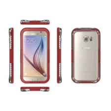 Samsung Galaxy S6 Edge Plus Vízálló Tok - Piros tok és táska