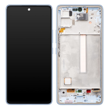 Samsung Galaxy SM- A536B A53 5G kompatibilis LCD kijelző, világoskék mobiltelefon, tablet alkatrész