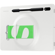 Samsung Galaxy Tab S8 Hátsó borító pánttal, fehér tablet kellék