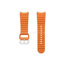 Samsung Galaxy Watch7 Sportszíj (S/M), narancssárga (ET-SNL30SOEGEU) okosóra kellék