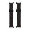  Samsung Galaxy Watch Ultra (47mm) SM-L705, textíl pótszíj, állítható, mágneses zár, Dux Ducis Mixture Pro, fekete