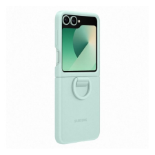 Samsung Galaxy Z Flip6 5G (SM-F741) szilikon telefonvédő (telefongyűrű) mentazöld mobiltelefon kellék