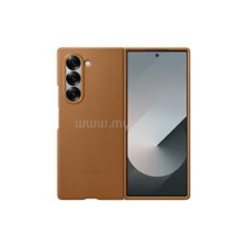 Samsung Galaxy Z Fold6 vegán bőrtok (barna) (EF-VF956PAEGWW) tok és táska