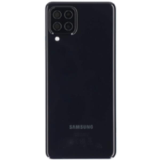 Samsung GH82-25959B Gyári Samsung Galaxy A22 SM-A225F EU ver. fekete akkufedél hátlap burkolati elem, kamera lencse mobiltelefon, tablet alkatrész