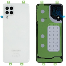 Samsung GH82-26518B Gyári Samsung Galaxy A22, Fehér akkufedél hátlap, burkolati elem, kamera lencse tok és táska