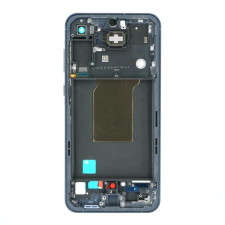 Samsung GH82-34309A Gyári Samsung Galaxy A55 fekete középső keret (Navy Black) mobiltelefon, tablet alkatrész