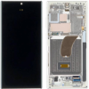 Samsung GH96-15524A Gyári Samsung Galaxy S23 Ultra OLED kijelző érintővel krém színű kerettel, előlap