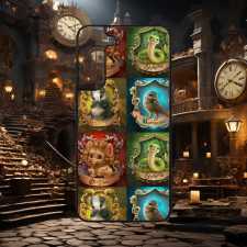 Samsung Harry Potter - Házak cuki címerek - Samsung tok tok és táska