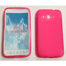 Samsung i8580 Galaxy Core Advance, Szilikon tok, S-Case, rózsaszín tok és táska
