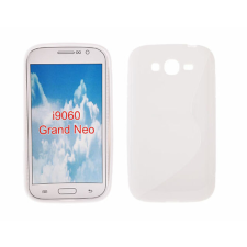 Samsung i9060/i9080 Grand Neo, Szilikon tok, S-Case, fehér tok és táska