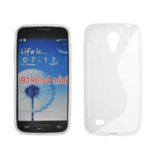Samsung i9190 Galaxy S4 Mini, Szilikon tok, S-Case, átlátszó tok és táska