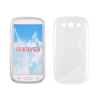 Samsung i9300/i9301 S3/S3 Neo, Szilikon tok, S-Case, átlátszó