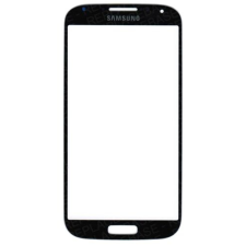 Samsung i9500/i9505 Galaxy S4, Üveg, fekete mobiltelefon, tablet alkatrész