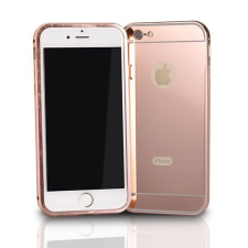 Samsung J500 Galaxy J5 bronz alumínium bumper tükrös hátlaptok tok és táska
