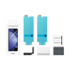 Samsung képernyővédő fólia 2db (törlőkendő, felhelyezést segítő keret, külső kijelzőre) ÁTLÁTSZÓ Samsung Galaxy Z Fold5 5G (SM-F946) mobiltelefon kellék