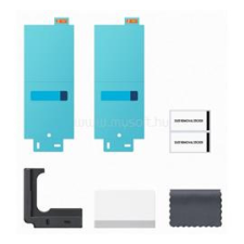 Samsung képernyővédő fólia 2db (tükröződésmentes, törlőkendő, külső kijelző + segédkeret) ÁTLÁTSZÓ (EF-UF966CTEGWW) mobiltelefon kellék