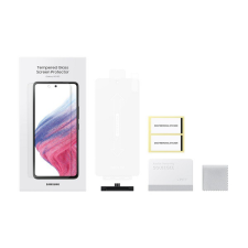 Samsung képernyővédő üveg (karcálló, 0.33mm, 9H, NEM íves) ÁTLÁTSZÓ [Samsung Galaxy A53 (SM-A536) 5G] (ET-FA536TTEGWW) mobiltelefon kellék