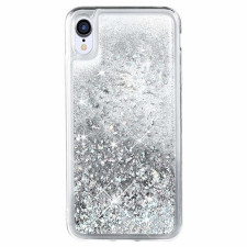 Samsung Liquid Glitter - Samsung G960 Galaxy S9 ezüst szilikon tok tok és táska