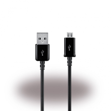 Samsung Micro USB Adat- és töltőkábel ECB-DU4EBE 1,5m fekete kábel és adapter