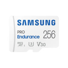 Samsung MicroSD kártya - 256GB MB-MJ256KA/EU (PRO Endurance, Class10, R100/W40, adapter, 256GB) memóriakártya