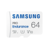 Samsung MicroSD kártya - 64GB MB-MJ64KA/EU (PRO Endurance, Class10, R100/W30, adapter, 64GB)