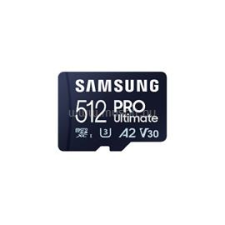 Samsung microsdxc memóriakártya, PRO Ultimate 512GB, Class 10, V30, A2, Grade 3 (U3), R200/W130 (MB-MY512SA/WW) memóriakártya