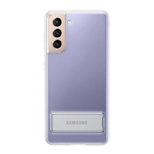 Samsung műanyag telefonvédő (dupla rétegű, gumírozott, asztali tartó funkció) ÁTLÁTSZÓ Samsung Ga... tok és táska