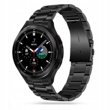 Samsung Okosóra kiegészítők Samsung Galaxy Watch7 okosóra fémszíj - fekete fémszíj okosóra kellék