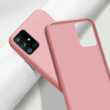 Samsung Premium szilikon tok, Samsung A72, Pink tok és táska