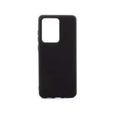 Samsung Premium szilikon tok, Samsung S20 Ultra, Fekete tok és táska