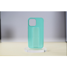  SAMSUNG S23 ULTRA TPU+PC GUMÍROZ. KITÁMASZT. TOK,TÜRKIZ tok és táska