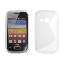 Samsung S6310 Galaxy Young, Szilikon tok, S-Case, átlátszó tok és táska