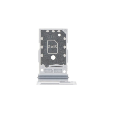 Samsung S921/S926 Galaxy S24/S24 Plus DualSIM, SIM tartó, fehér mobiltelefon, tablet alkatrész