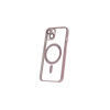 Samsung S936 Galaxy S25 Plus, Szilikon tok, Chrome Mag, rózsaszín-arany