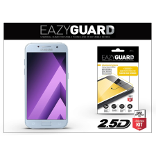 Samsung Samsung A320F Galaxy A3 (2017) gyémántüveg képernyővédő fólia - Diamond Glass 2.5D Fullcover - kék mobiltelefon kellék