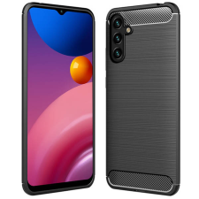 Samsung Samsung Galaxy A13 5G Telefontok - Carbon Fiber fekete szilikon tok tok és táska