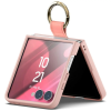 Samsung Samsung Galaxy Z Flip 8 tok gyűrűs tartóval, rózsaszín