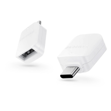 Samsung Samsung gyári OTG USB - USB Type-C átalakító adapter - EE-UG970 - fehér - (ECO csomagolás) mobiltelefon kellék