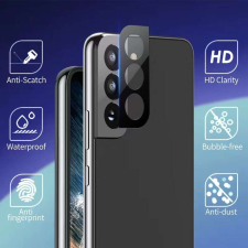 Samsung Samsung S20 Ultra TG 2.5D Kameravédő Üvegfólia - Fekete mobiltelefon kellék