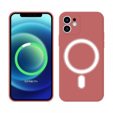 Samsung Samsung S23 Ultra mágneses szilikon tok, Piros tok és táska