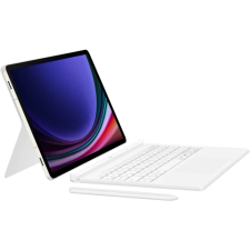 Samsung Samsung Tab S9/S9 FE billentyűzetes tok,Fehér tablet tok