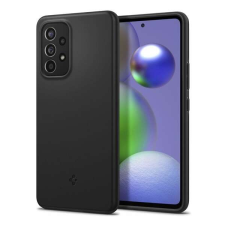 Samsung SPIGEN THIN FIT műanyag telefonvédő (matt, ultravékony, kameravédő) FEKETE tok és táska