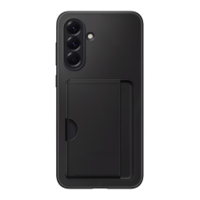 Samsung szilikon telefonvédő (kártyazseb) FEKETE Samsung Galaxy A56 5G (SM-A566) mobiltelefon kellék
